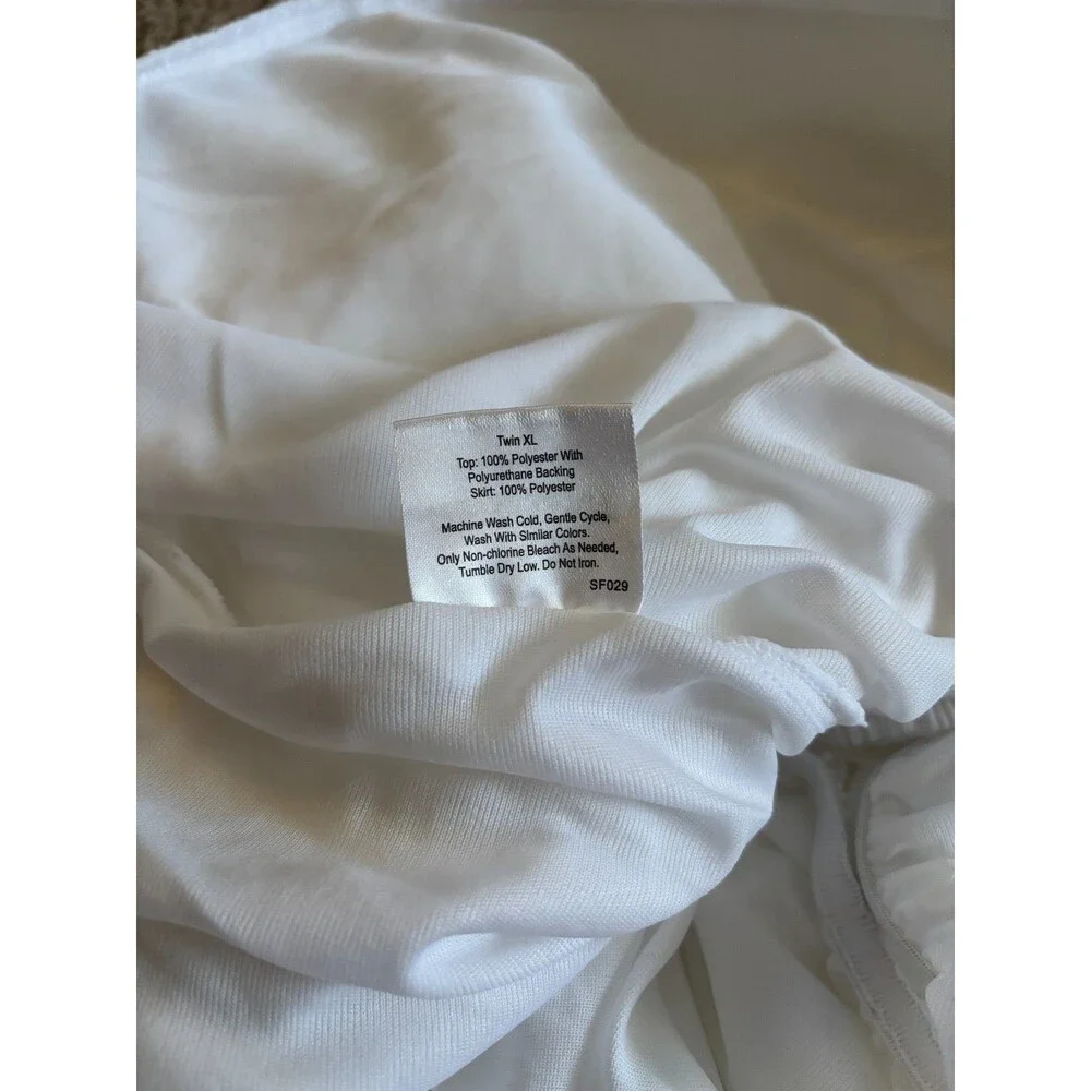 Resident Serenity Sleep Mattress Protector Twin XL White Waterproof 18